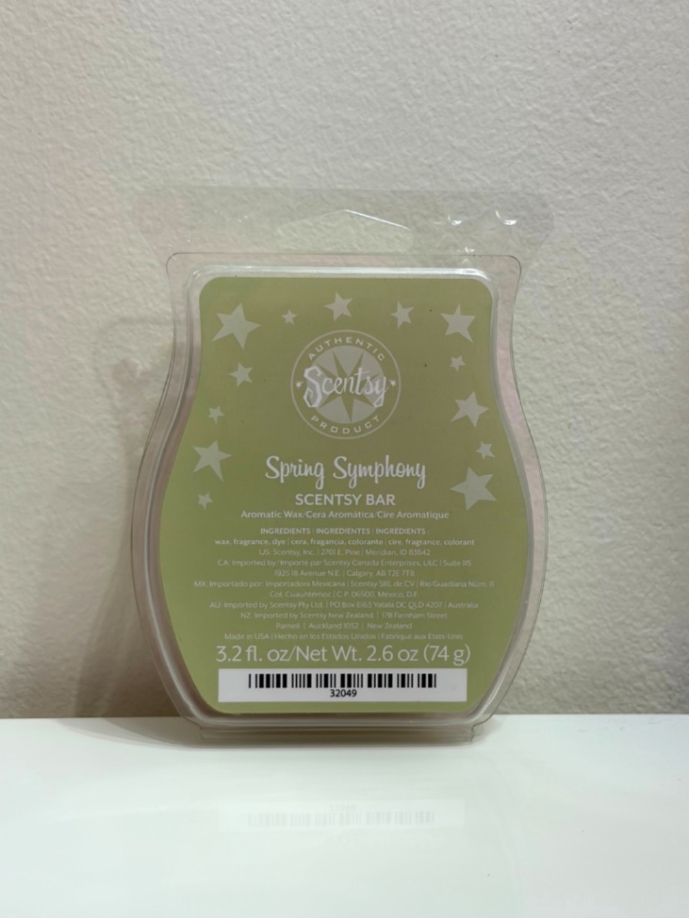 Scentsy Spring Symphony Wax Bar